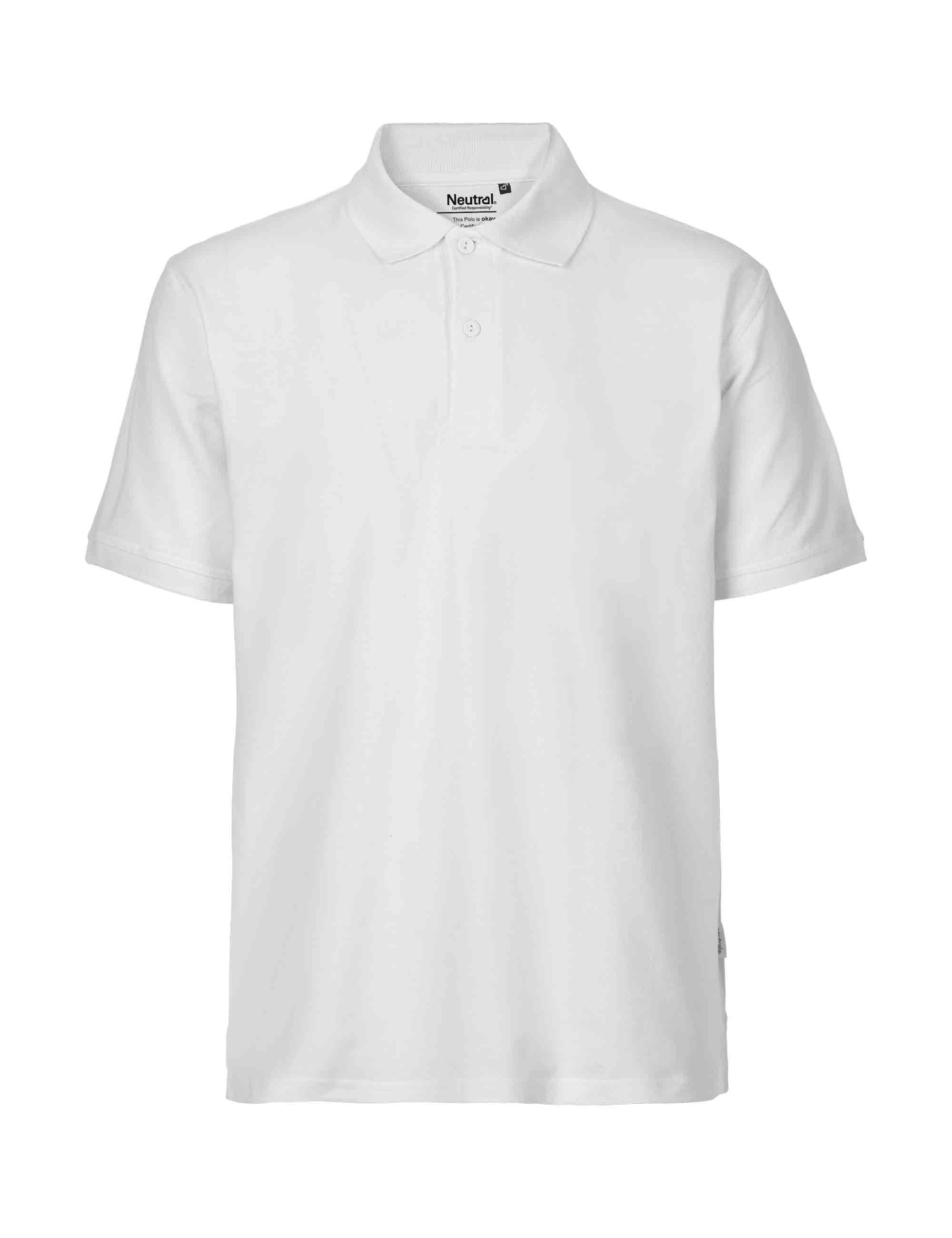 Mens Classic Polo White