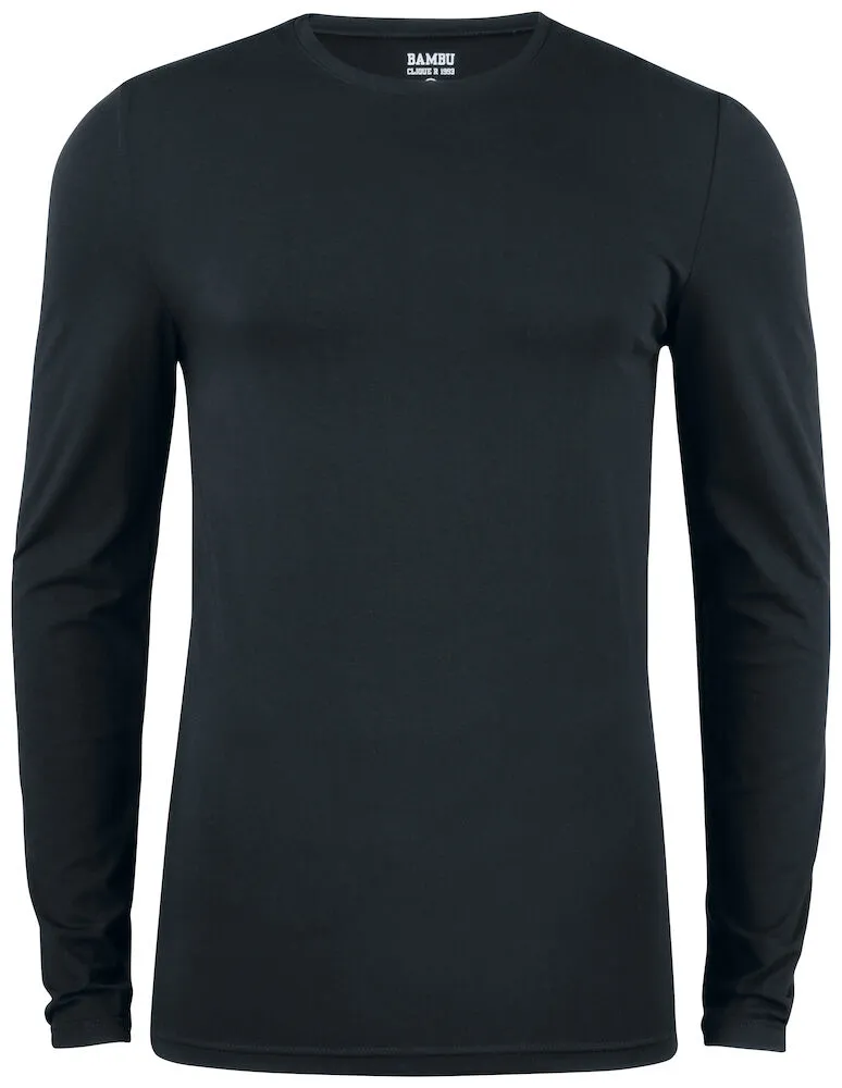Bambu Top Long Sleeve Jr Black/Light