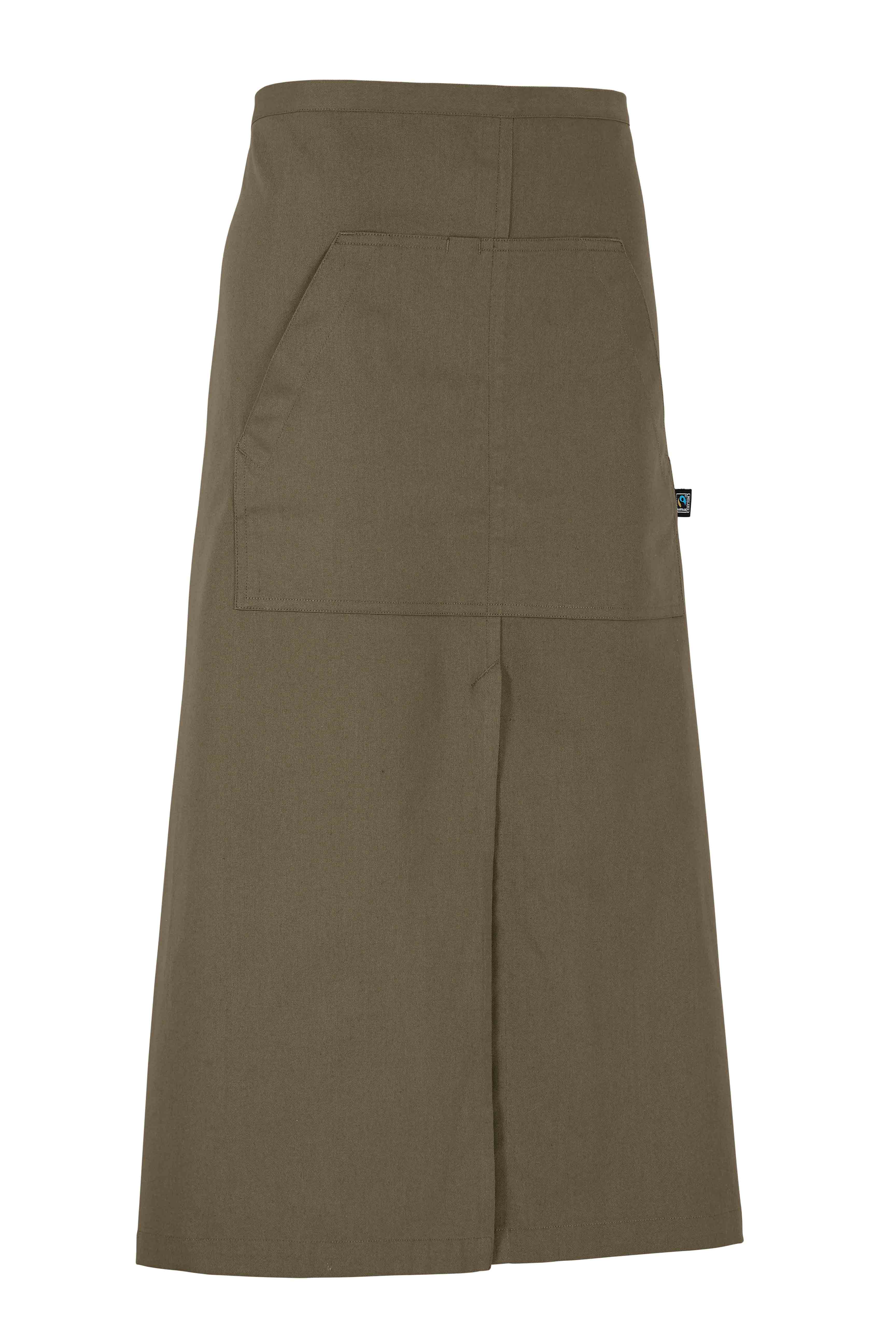 Waist Apron Long (GOTS) Dk Olive