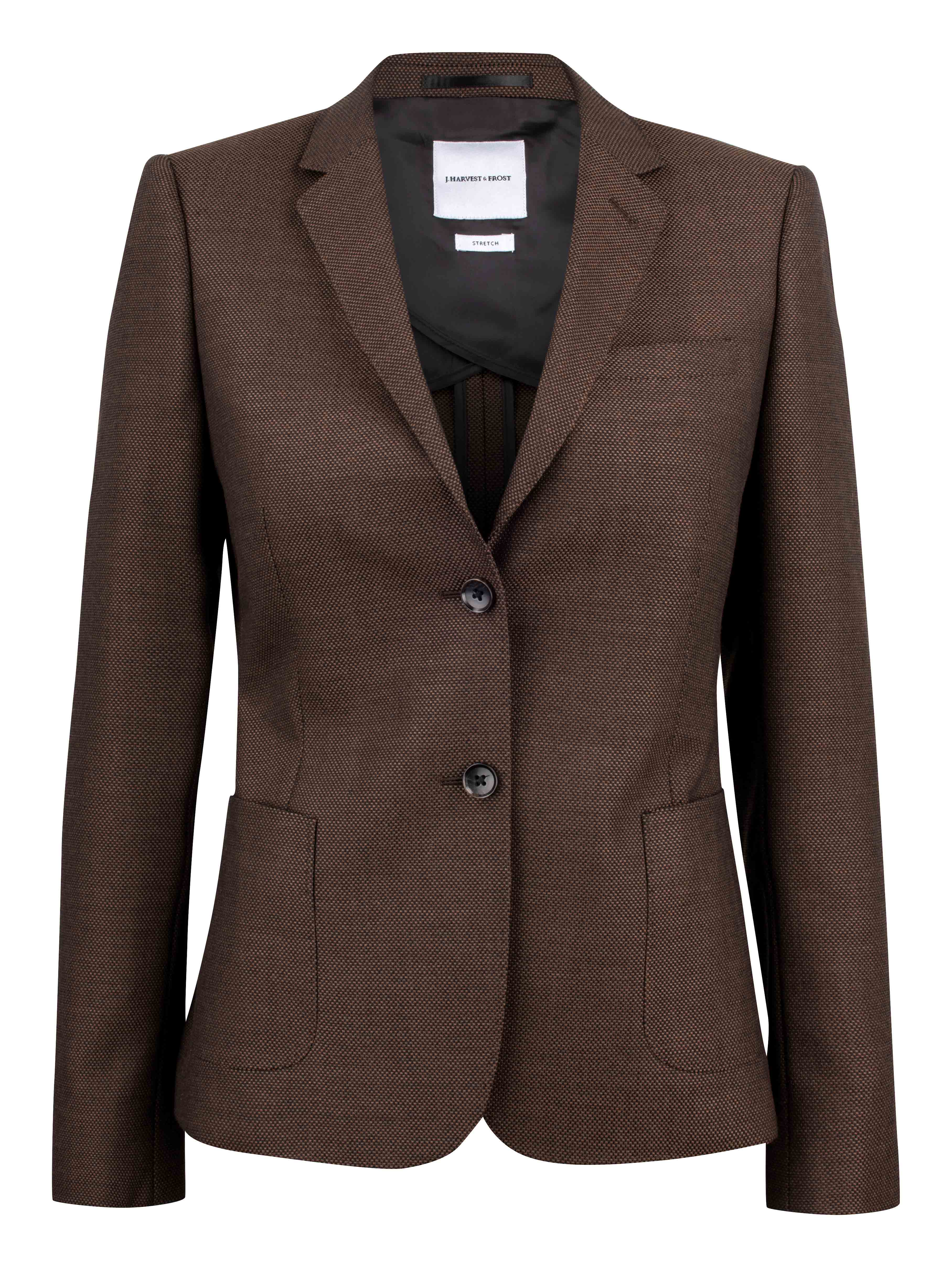 Club Blazer 30 Woman Brunmelerad