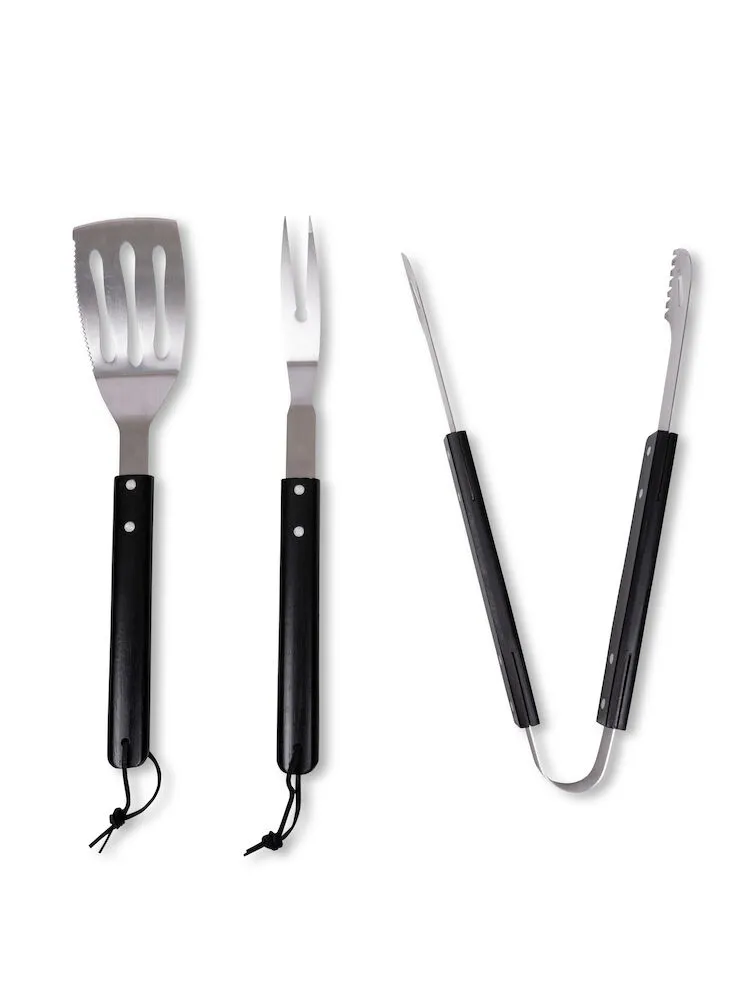 Fredde BBQ set 3-pack, svart