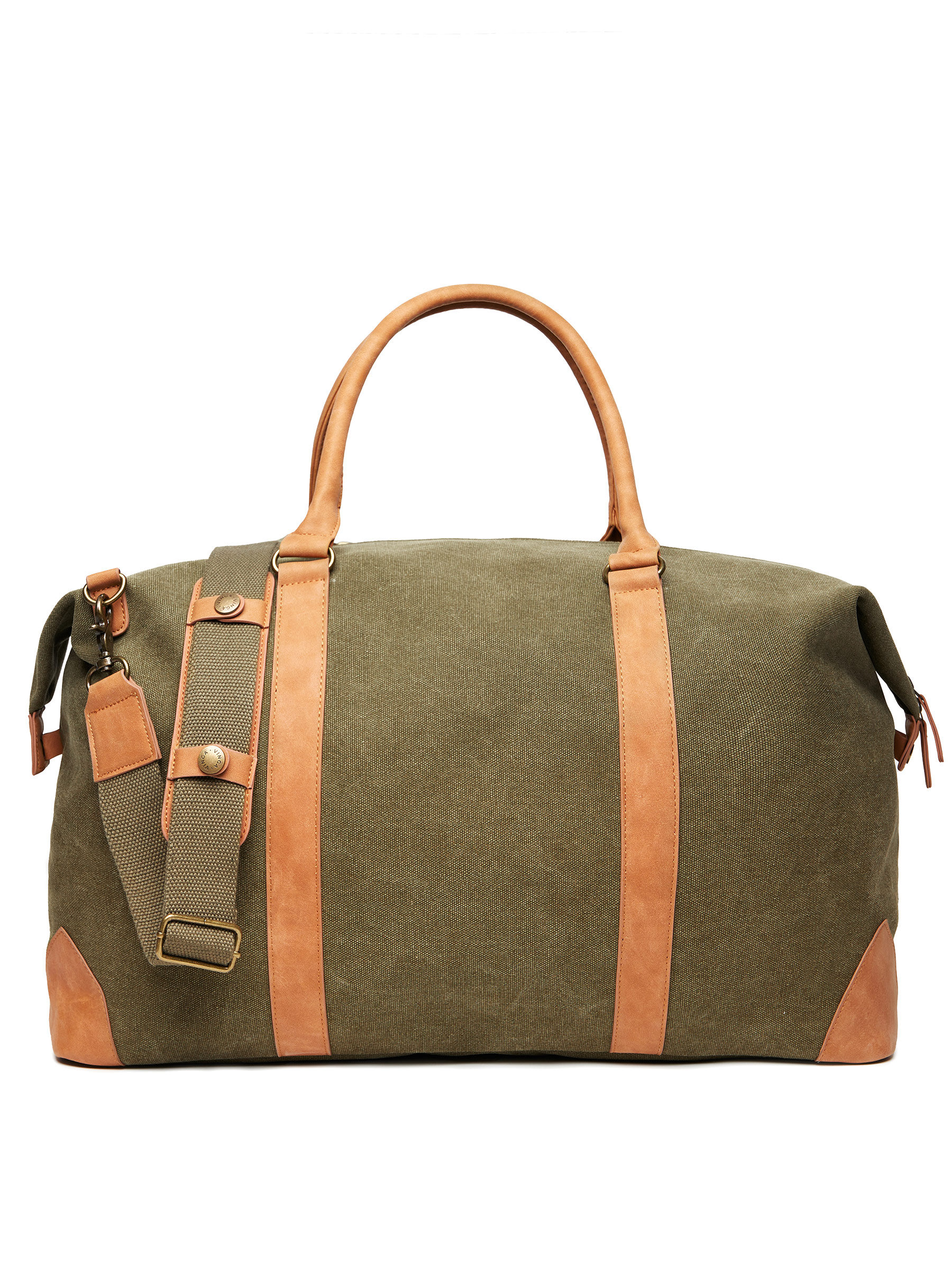 Bosler canvas dufflebag Grön